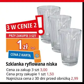 E.Leclerc Szklanka niska oferta