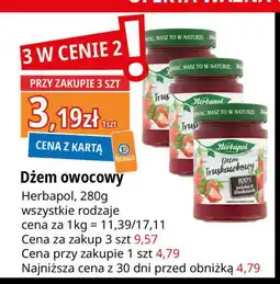 E.Leclerc Dżem truskawkowy Herbapol oferta