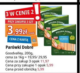 E.Leclerc Parówki dobre Dolina Dobra oferta