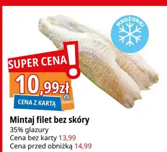 E.Leclerc Mintaj filet bez skóry oferta