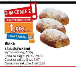 E.Leclerc Bułka z truskawkami Piekarnia E.leclerc oferta