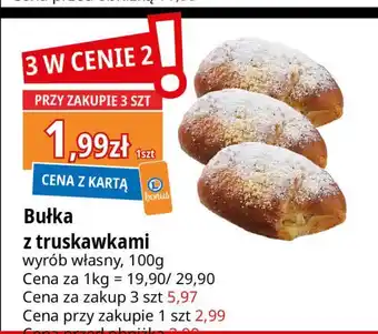 E.Leclerc Bułka z truskawkami Piekarnia E.leclerc oferta