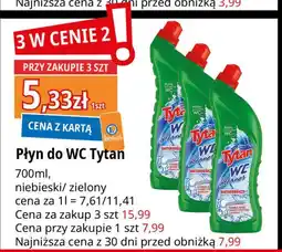 E.Leclerc Płyn do wc leśny Tytan oferta