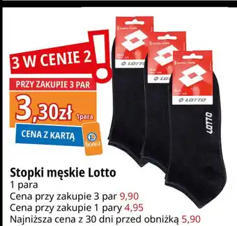 E.Leclerc Stopki męskie Lotto oferta