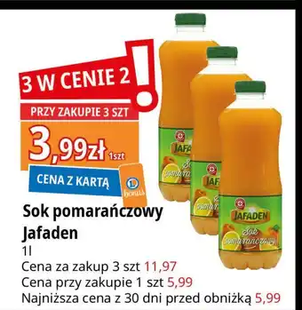 E.Leclerc Sok pomarańczowy Wiodąca Marka Jafaden oferta