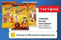 Kaufland Chrupki kukurydziane klasyczne Tygryski oferta