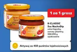 Kaufland Sos nacho salsa hot K-Classic oferta