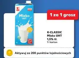 Kaufland Mleko 1.5 % K-Classic oferta