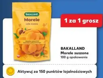 Kaufland Morele całe owoce Bakalland oferta