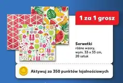 Kaufland Serwetki 33 x cm oferta