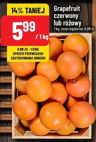 Polomarket Grapefruit czerwony lub różowy oferta