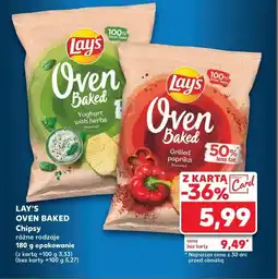 Kaufland Chipsy grillowana papryka Lay's oven baked (prosto z pieca) Frito lay lay's oferta