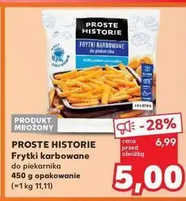 Kaufland Frytki karbowane Iglotex proste historie oferta