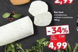 Kaufland Ser kozi ziołowo-czosnkowy oferta