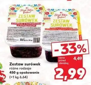 Kaufland Zestaw surówek z porem z kukurydzą z buraczków K-classic stąd takie dobre! oferta