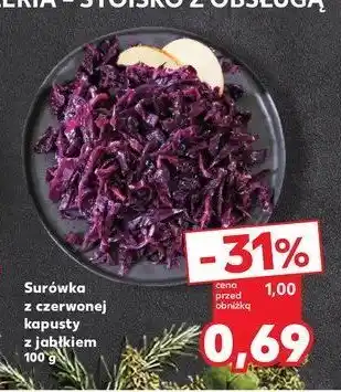 Kaufland Surówka z kapusty czerwonej oferta