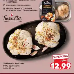 Kaufland Sakiewki z kurczaka z pomidorami i serem mozzarella K-classic favourites oferta