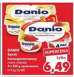 Kaufland Serek truskawka Danone danio oferta