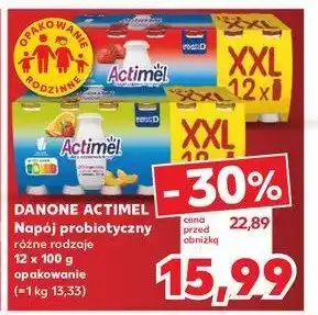 Kaufland Jogurt wieloowocowy Danone actimel oferta