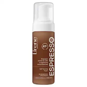 Hebe Lirene Espresso Brązująca pianka do ciała z organiczną wodą kokosową 150 ml oferta