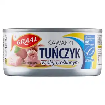 Stokrotka Graal Tuńczyk kawałki w oleju roślinnym 170 g oferta