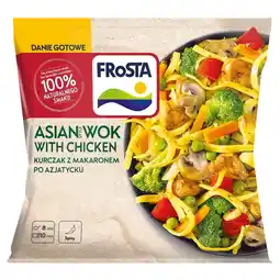 Stokrotka FRoSTA Asian Style Wok Kurczak z makaronem po azjatycku 450 g oferta