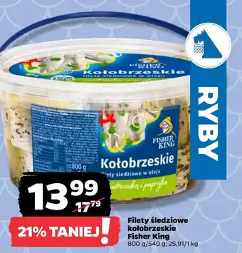 Netto Filety śledziowe Fisher King oferta