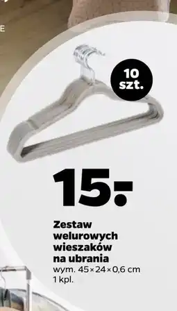 Netto Zestaw wieszaków oferta