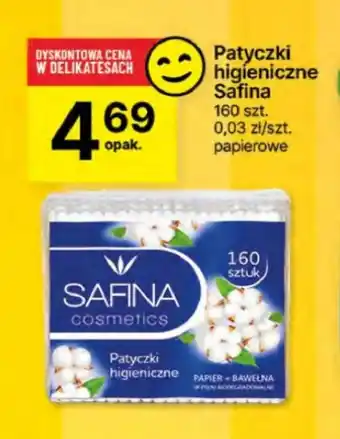 Delikatesy Centrum Patyczki higieniczne Safina oferta