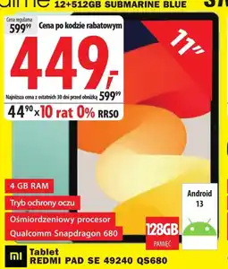 Media Expert Tablet Redmi oferta