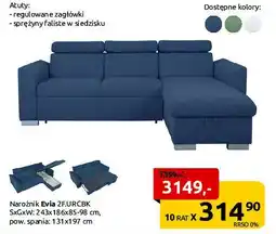 Black Red White Narożnik Evia oferta