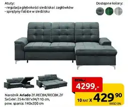 Black Red White Narożnik Ariado oferta