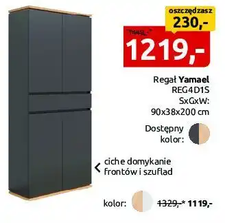 Black Red White Regał Yamael oferta