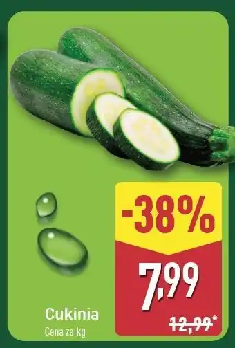 ALDI Cukinia zielona oferta