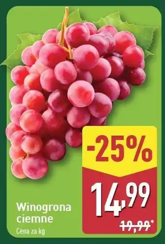 ALDI Winogrona ciemne oferta