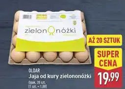 ALDI Jaja od kury zielononóżki Oldar oferta