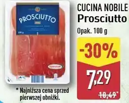 ALDI Szynka prosciutto Cucina Nobile oferta