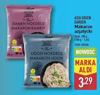 ALDI Makaron ramen Asia Green Garden oferta