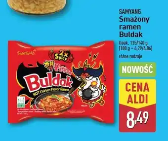 ALDI Makaron ramen pomidorowy kurczak buldak Samyang (Spożywcze) oferta