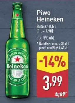 ALDI Piwo Heineken oferta