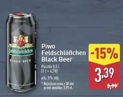 ALDI Piwo Feldschlosschen Black oferta