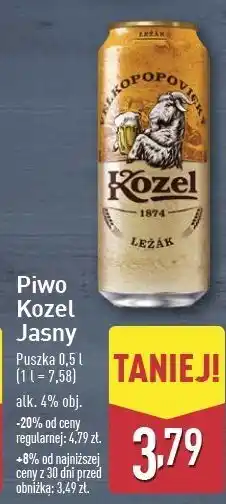 ALDI Piwo Kozel Lezak oferta