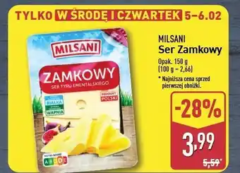 ALDI Ser zamkowy Milsani oferta