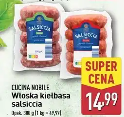 ALDI Kiełbasa włoska salsiccia Cucina Nobile oferta