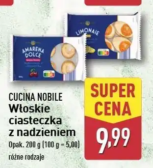 ALDI Ciasteczka włoskie z wiśniami Cucina Nobile oferta