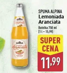 ALDI Lemoniada aranciata Spuma Alpina oferta