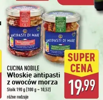 ALDI Antipasti z owocami morza i warzyw Cucina Nobile oferta