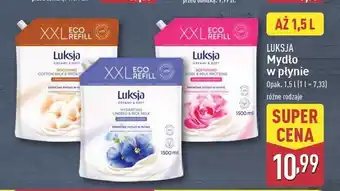 ALDI Mydło w płynie cotton milk & provitamin b5 Luksja Creamy oferta