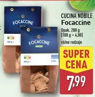 ALDI Focaccine z pomidorami i oregano Cucina Nobile oferta