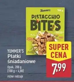 ALDI Płatki śniadaniowe pistacjowe Yummer's oferta